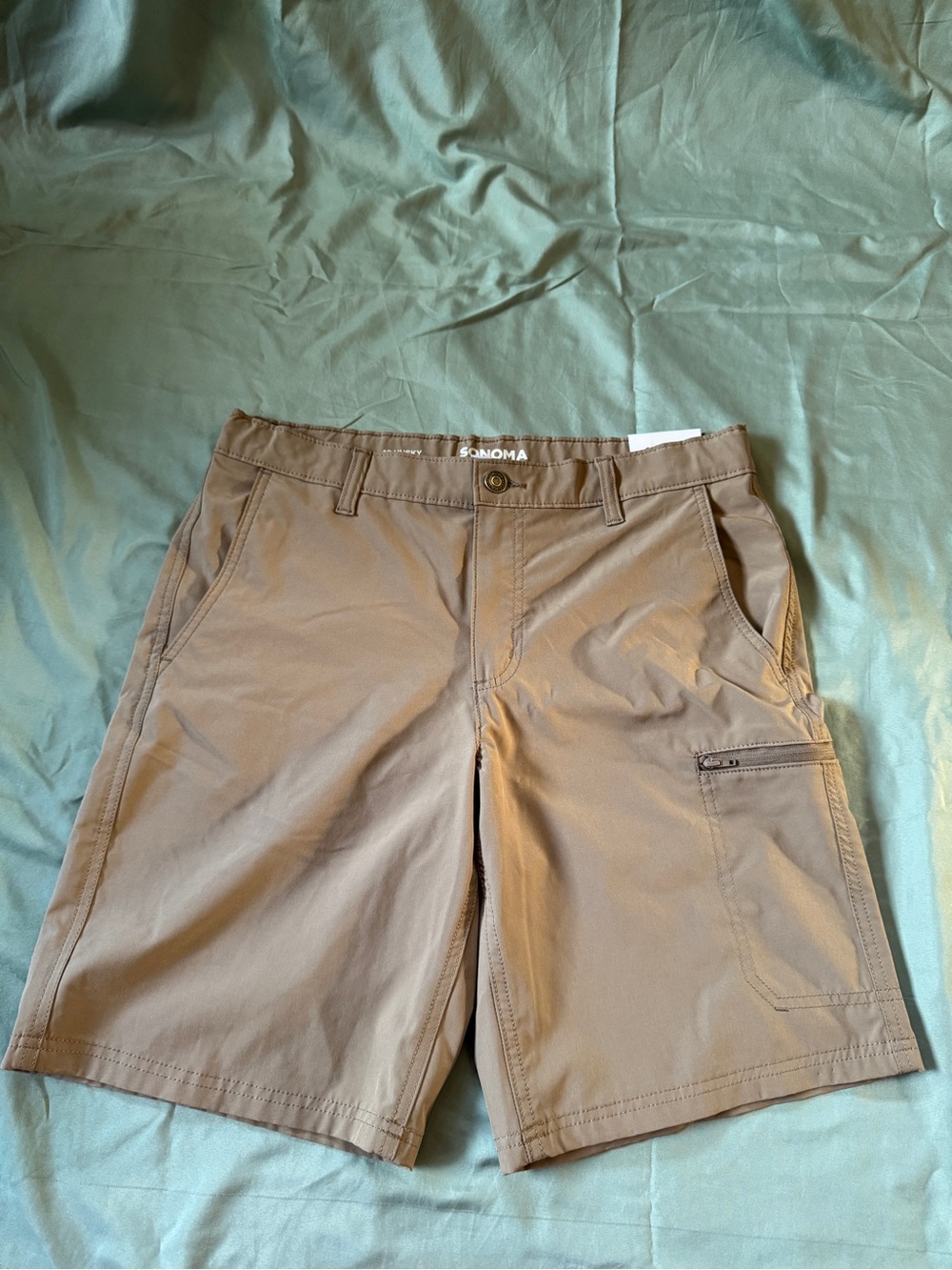 SONOMA Boy’s Brown Casual Cargo Shorts Husky size 16